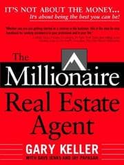 Tapa de The millionaire real estate agent