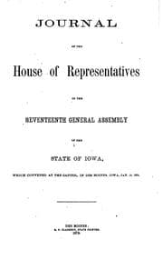 Tapa de Journal of the House of Representatives of the ... Regular Session of the ...