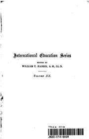 Tapa de International Education Series