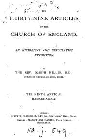 Tapa de The Thirty-nine articles of the Church of England, a historical and speculative exposition