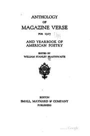 Tapa de Anthology of Magazine Verse for ..