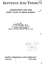 Tapa de Sentence and Theme: Composition for the First Year of High School
