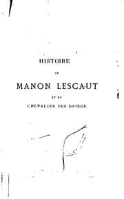 Tapa de Histoire de Manon Lescaut et du Chevalier des Grieux