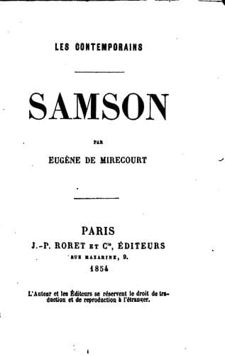 Tapa de Samson