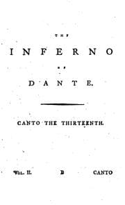 Tapa de A Translation of the Inferno of Dante Alighieri, in English Verse: With ..