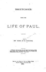 Tapa de Sketches from the Life of Paul