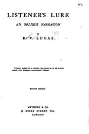 Tapa de Listener's Lure: An Oblique Narration