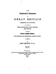 Tapa de The architectural antiquities of Great Britain