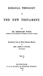 Tapa de Biblical Theology of the New Testament