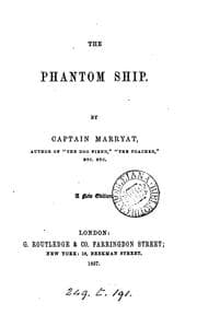 Tapa de The phantom ship