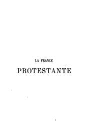Tapa de La France protestante