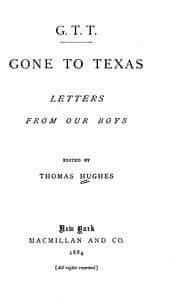 Tapa de G. T. T. Gone to Texas: Letters from Our Boys