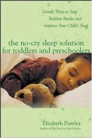 Tapa de The No-Cry Sleep Solution for Toddlers and Preschoolers