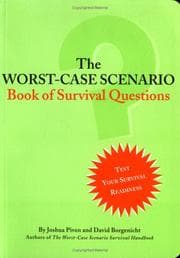 Tapa de The Worst-Case Scenario Book Of Survival Questions