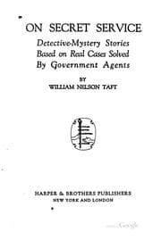 Tapa de On secret service