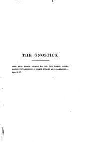 Tapa de The Gnostics and Their Remains, Ancient and Medieval