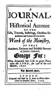 Tapa de A journal or historical account of life, travels, sufferings, Christian experiences and labour of love in the work of the ministry