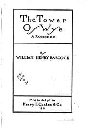 Tapa de The Tower of Wye: A Romance