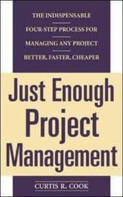 Tapa de Just Enough Project Management