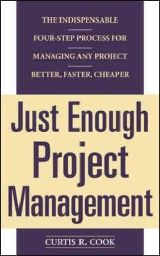 Tapa de Just Enough Project Management