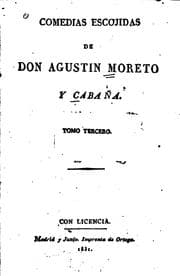 Tapa de Comedias escogidas