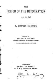 Tapa de The Period of the Reformation 1517 to 1648