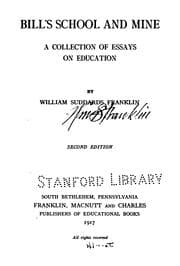 Tapa de Bill's School and Mine: A Collection of Essays on Education