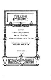 Tapa de Turkish Literature