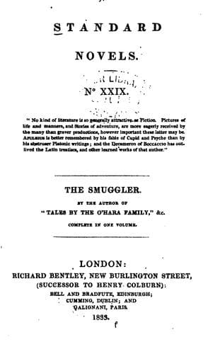 Tapa de The Smuggler: A Tale