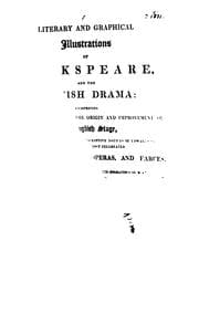 Tapa de Literary & Graphical Illustrations of Shakespeare, & the British Drama