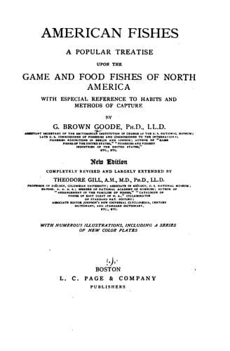 Tapa de American fishes