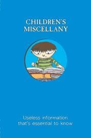 Tapa de Children's Miscellany
