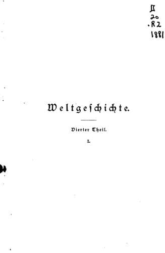 Tapa de Weltgeschichte