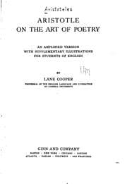 Tapa de Aristotle on the Art of Poetry: An Amplified Version with Supplementary Illustrations for ..