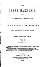 Tapa de The Great Harmonia: Being a Philosophical Revelation of the Natural, Spiritual, and Celestial ..
