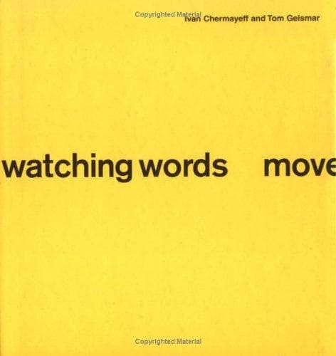Tapa de Watching words move