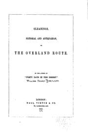 Tapa de Gleanings, Pictorial and Antiquarian, on the Overland Route