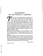 Tapa de Cartoons by McCutcheon: A Selection of One Hundred Drawings