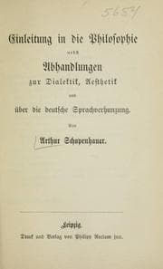 Tapa de Einleitung in die Philosophie