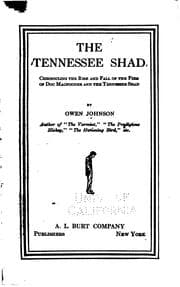Tapa de The Tennessee Shad: Chronicling the Rise and Fall of the Firm of Doc ..