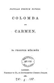 Tapa de Colomba and Carmen