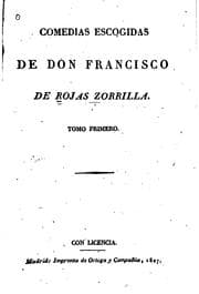 Tapa de Comedias escogidas