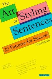 Tapa de The art of styling sentences