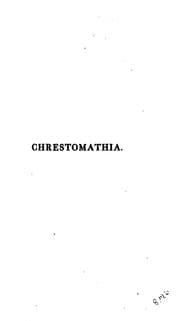 Tapa de Chrestomathia: Being a Collection of Papers, Explanatory of the Design of an Institution ..
