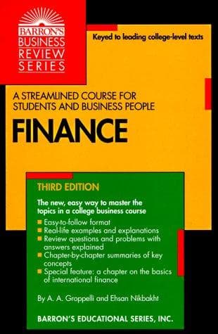 Tapa de Finance