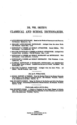 Tapa de A classical dictionary of biography [&c.]
