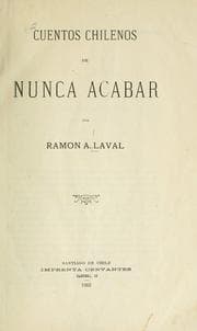 Tapa de Cuentos chilenos de nunca acabar