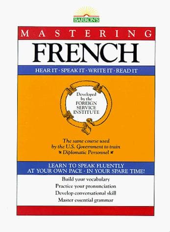 Tapa de Mastering French