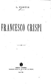 Tapa de Francesco Crispi