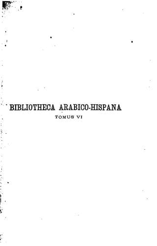 Tapa de Bibliotheca Arabico-hispana ...
